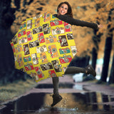 Camera Pattern Print Design 02 Umbrella