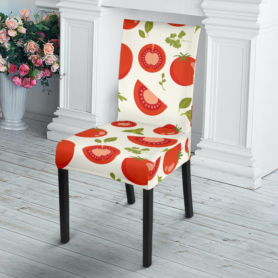 Tomato Pattern Dining Chair Slipcover
