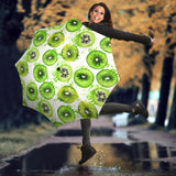 Watercolor Kiwi Pattern Umbrella