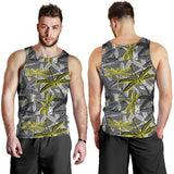 Hand drawn dragonfly pattern Men Tank Top