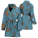 Sea Otters Pattern Women'S Bathrobe