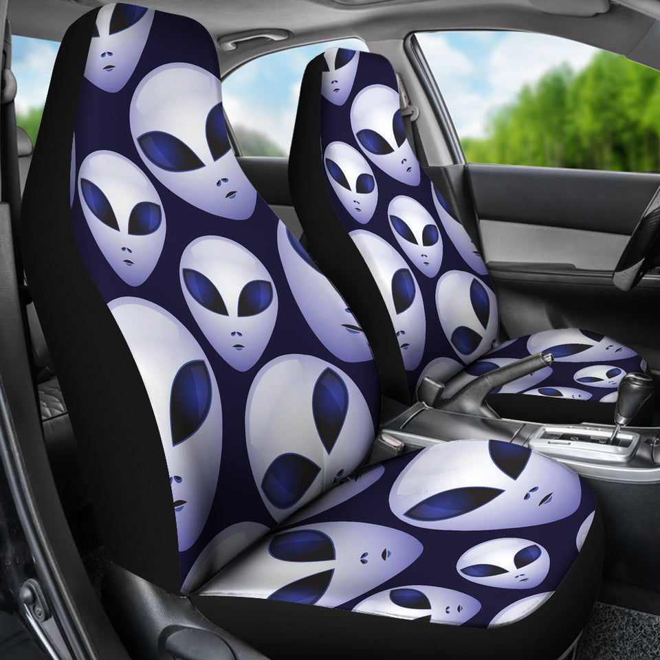 Alien Pattern Print Design 01 Universal Fit Car Seat Covers