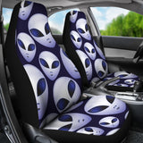 Alien Pattern Print Design 01 Universal Fit Car Seat Covers