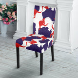 Kangaroo Australian Pattern Dining Chair Slipcover