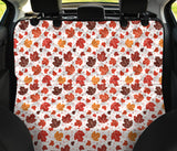 Colorful Maple Leaf Pattern Dog Car Seat Covers