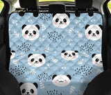 Cute Panda Pattern Dog Car Seat Covers