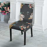 Cute Koala Pattern Dining Chair Slipcover