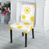 Sun Pattern Dining Chair Slipcover