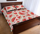 Watermelon pattern Quilt Bed Set