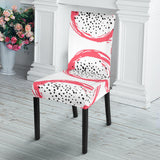 Hand Drawn Dragon Fruit Dining Chair Slipcover