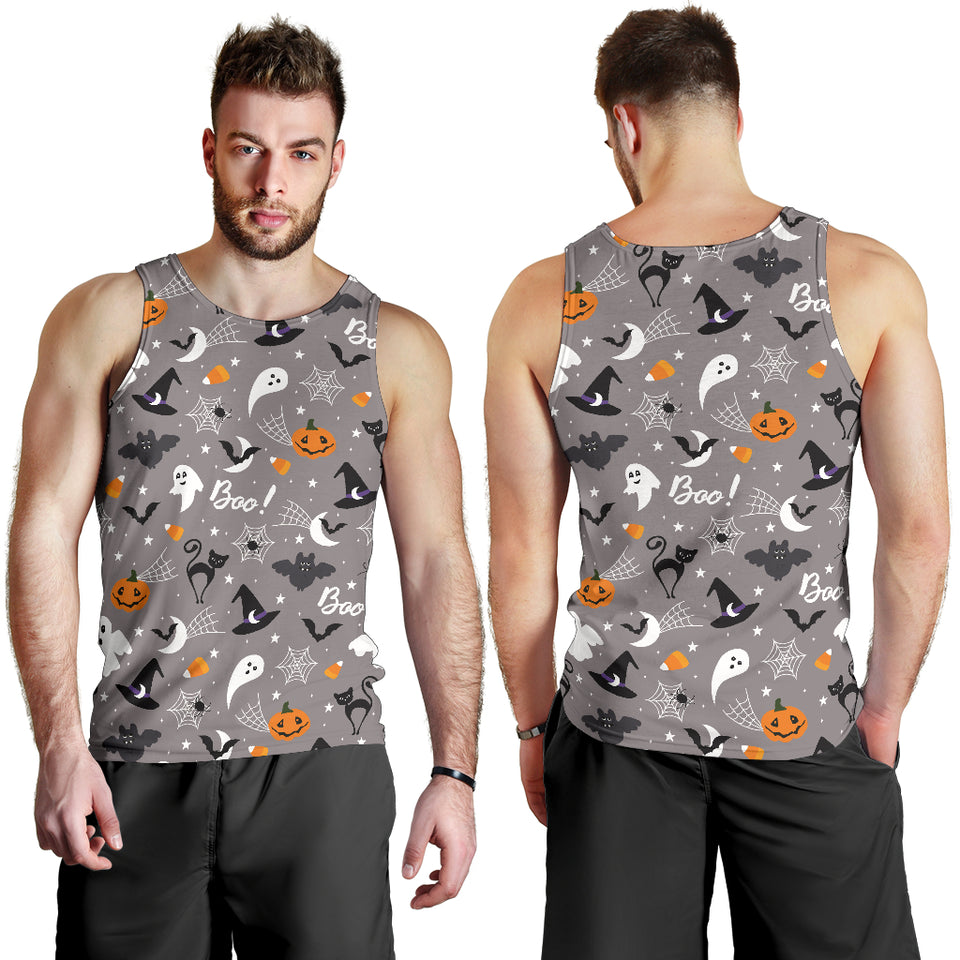 Halloween design pattern Men Tank Top
