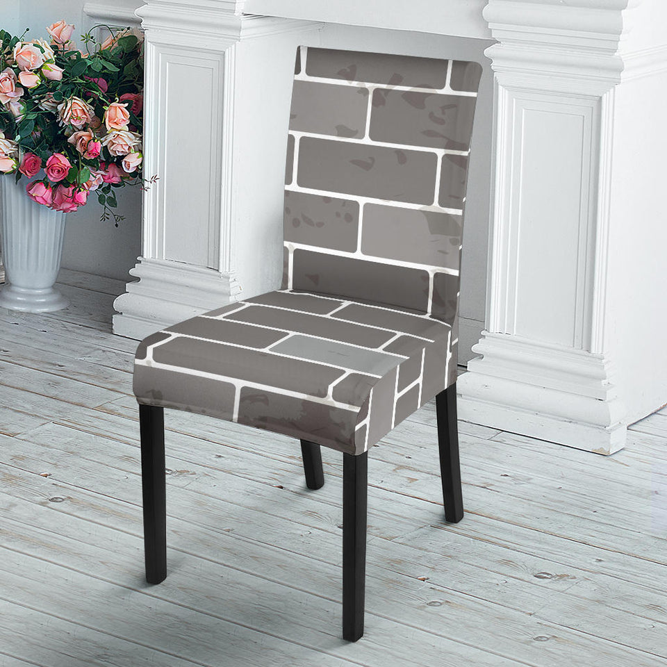 Brick Printed Pattern Print Design 05 Dining Chair Slipcover