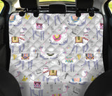 Cute Llama Alpaca Pattern Dog Car Seat Covers