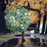 Camera Pattern Print Design 03 Umbrella