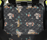 Cute Koala Pattern Dog Car Seat Covers