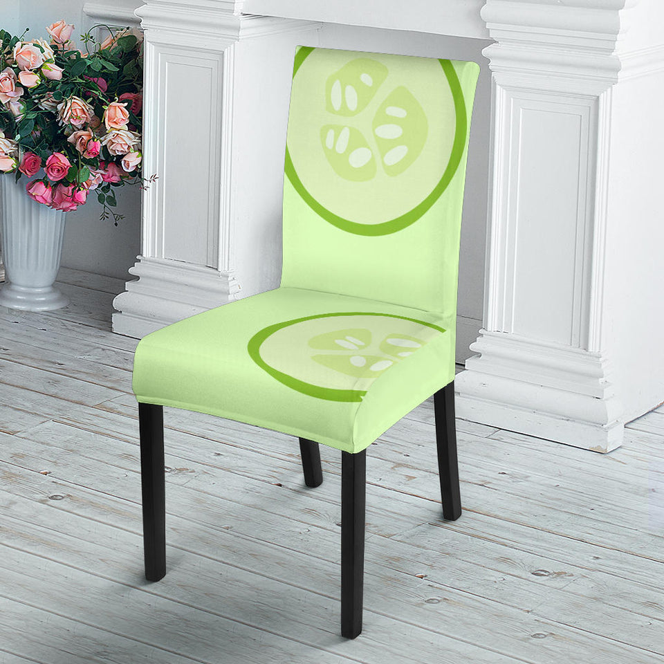 Cucumber Pattern Dining Chair Slipcover