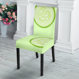 Cucumber Pattern Dining Chair Slipcover