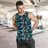 Dragon sea wave pattern Men Tank Top