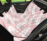 Cute Moon Cloud Star Pattern Pink Dot Background Dog Car Seat Covers