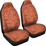 Brick Printed Pattern Print Design 03 Universal Fit Car Seat Covers