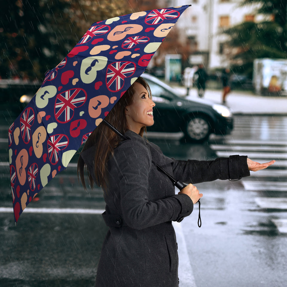 British Pattern Print Design 02 Umbrella