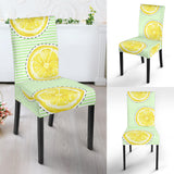Slice Of Lemon Pattern Dining Chair Slipcover