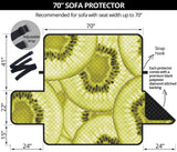 Sliced kiwi pattern Sofa Cover Protector