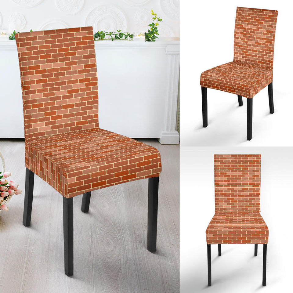 Brick Printed Pattern Print Design 02 Dining Chair Slipcover