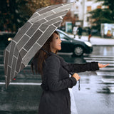 Brick Printed Pattern Print Design 05 Umbrella