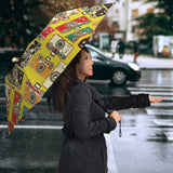 Camera Pattern Print Design 02 Umbrella