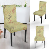 Camera Pattern Print Design 01 Dining Chair Slipcover