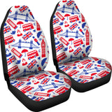 British Pattern Print Design 01 Universal Fit Car Seat Covers