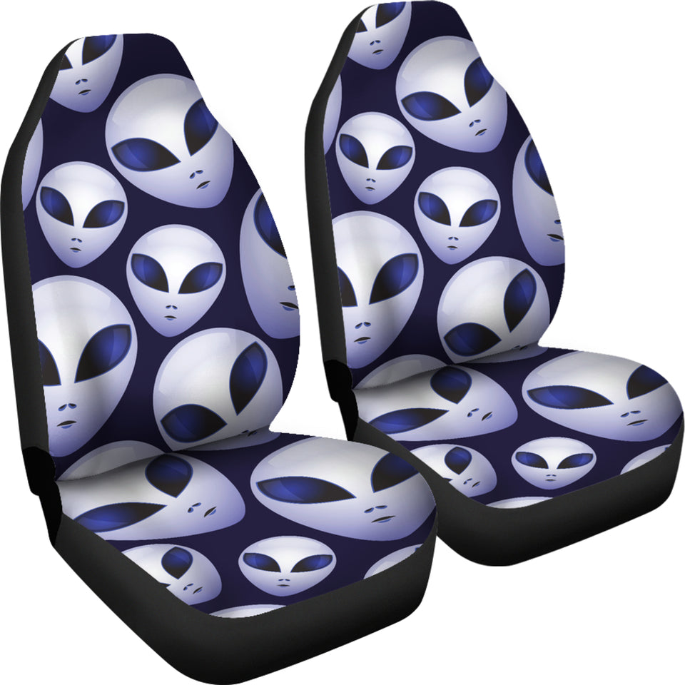 Alien Pattern Print Design 01 Universal Fit Car Seat Covers