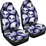 Alien Pattern Print Design 01 Universal Fit Car Seat Covers