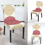Circle Indian Pattern Dining Chair Slipcover