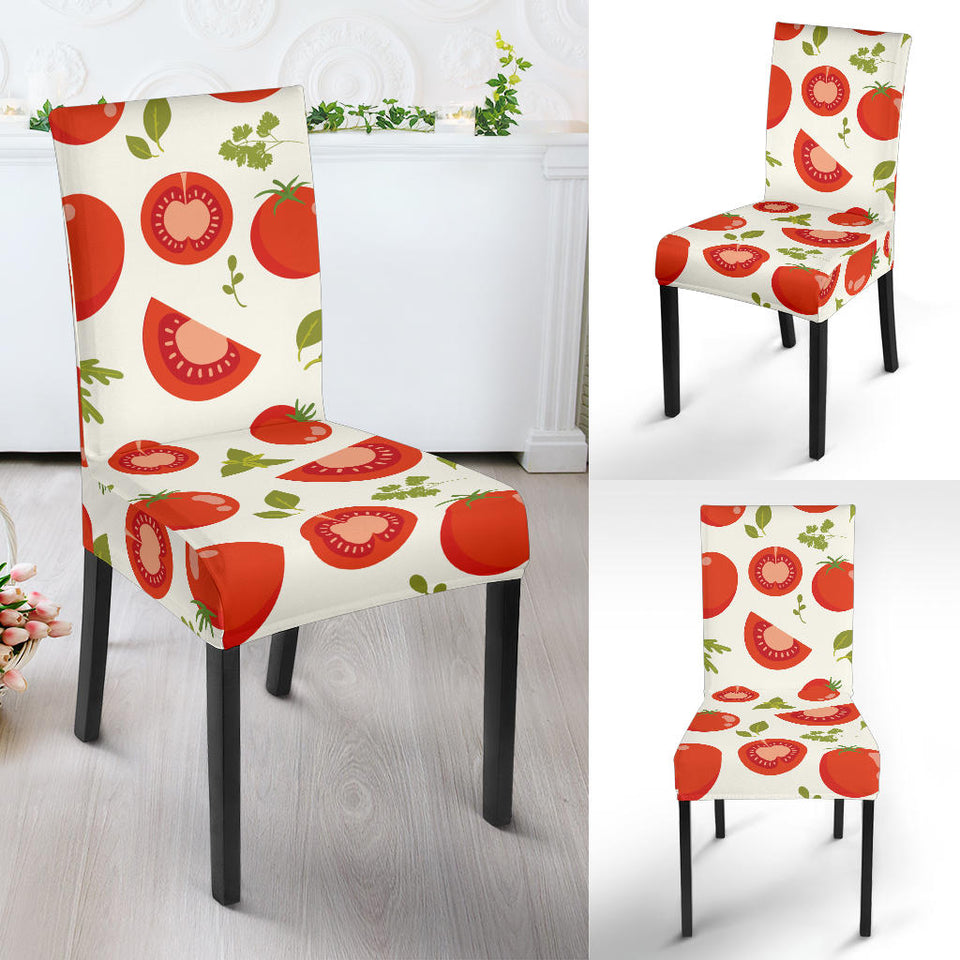 Tomato Pattern Dining Chair Slipcover