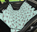 Kangaroo Pattern Background Dog Car Seat Covers
