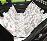 Cute Sea Otters Pattern Dog Car Seat Covers