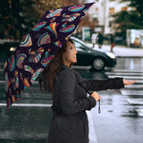 Colorful Mushroom Pattern Umbrella