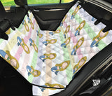 Cute Hand Drawn Mermaid Dog Car Seat Covers