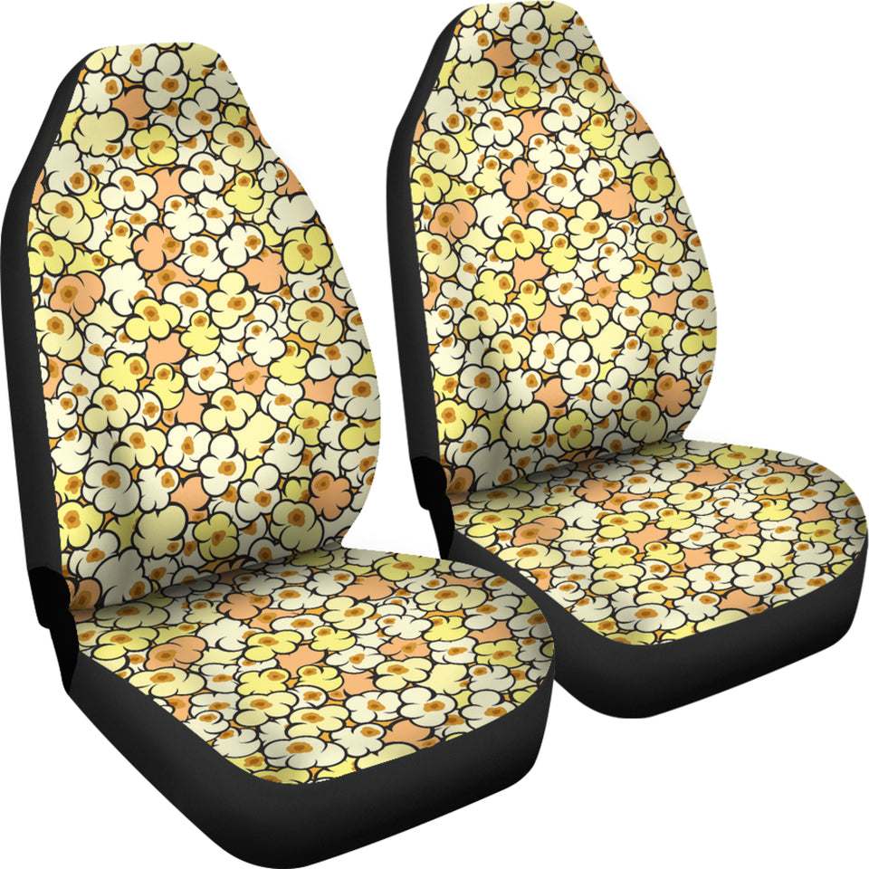 Popcorn Pattern Print Design 03 Universal Fit Car Seat Covers