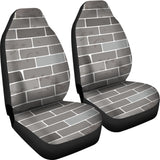 Brick Printed Pattern Print Design 05 Universal Fit Car Seat Covers
