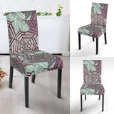 Spider Web Cobweb Design Color Pattern Dining Chair Slipcover