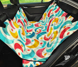 Colorful Moon Pattern Dog Car Seat Covers
