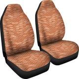 Brick Printed Pattern Print Design 02 Universal Fit Car Seat Covers