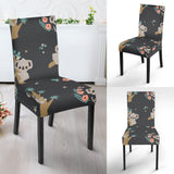 Cute Koala Pattern Dining Chair Slipcover