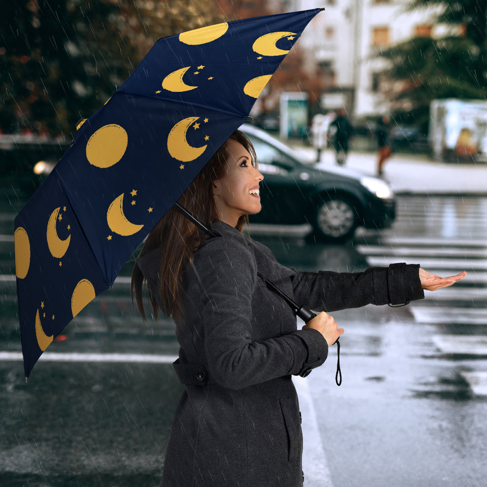 Moon Star Pattern Umbrella
