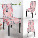Octopus Winter Hat Garland Fish Candy Seaweed Coral Starfish Dining Chair Slipcover