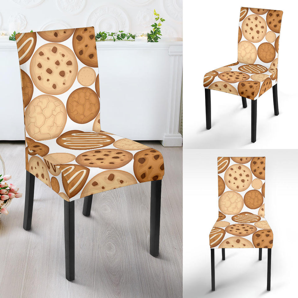 Various Cookie Pattern Dining Chair Slipcover