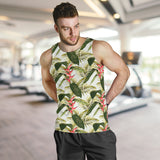 heliconia pattern Men Tank Top